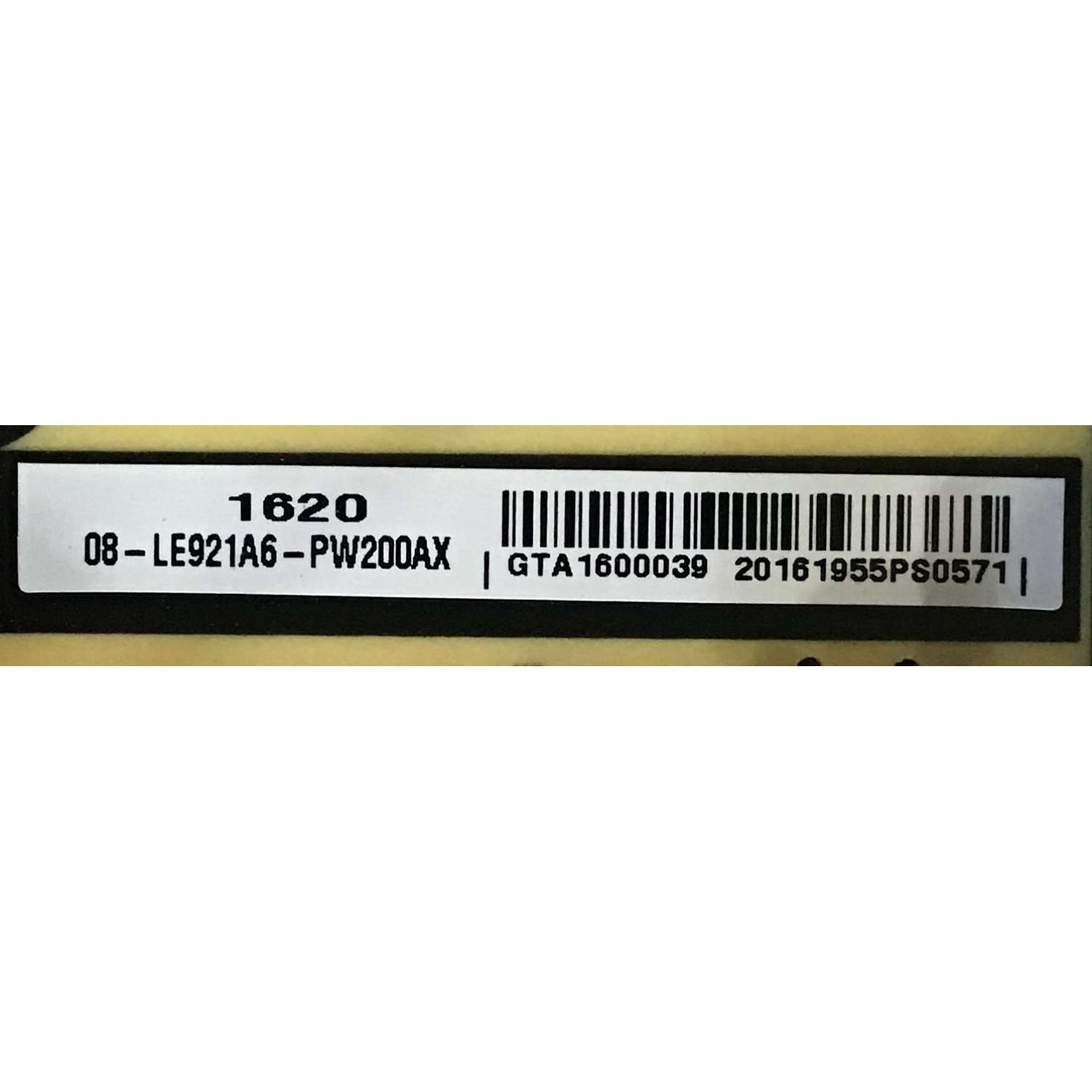 KIT DE TARJETAS PARA TV TCL / MAIN V8-SX70001-LF1V406 / 40-SX7KNA-MAE4HG / FUENTE 08-LE921A6-PW200AX / 40-LE9226-PWE1CG / T-CON 34291100360811 / ST5461D04-1-C-1 / PANEL LVU550ND1L / MODELO 55UP120 - Imagen 3